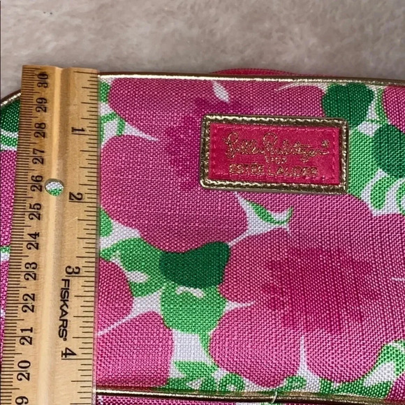 Estée Lauder flowers cosmetic makeup bag - Picture 6 of 9